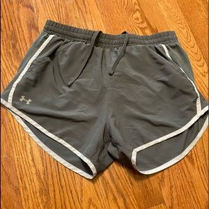 Adult small grey under armour shorts